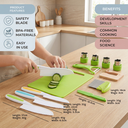 ChefSprout™ — Empower Your Child’s Confidence with Safe, Fun Kitchen Adventures