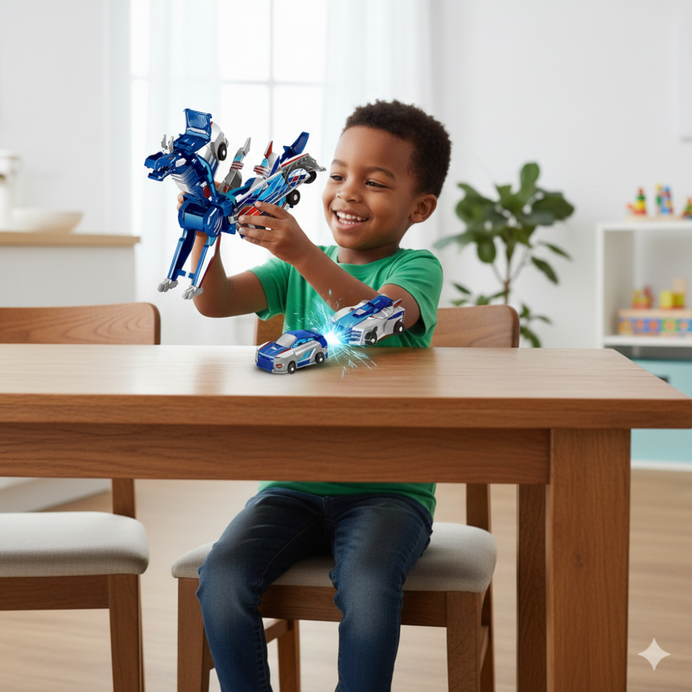 BlazeShift™ — Ignite Your Child’s Imagination with Magnetic Transformations That Spark Endless Adventure