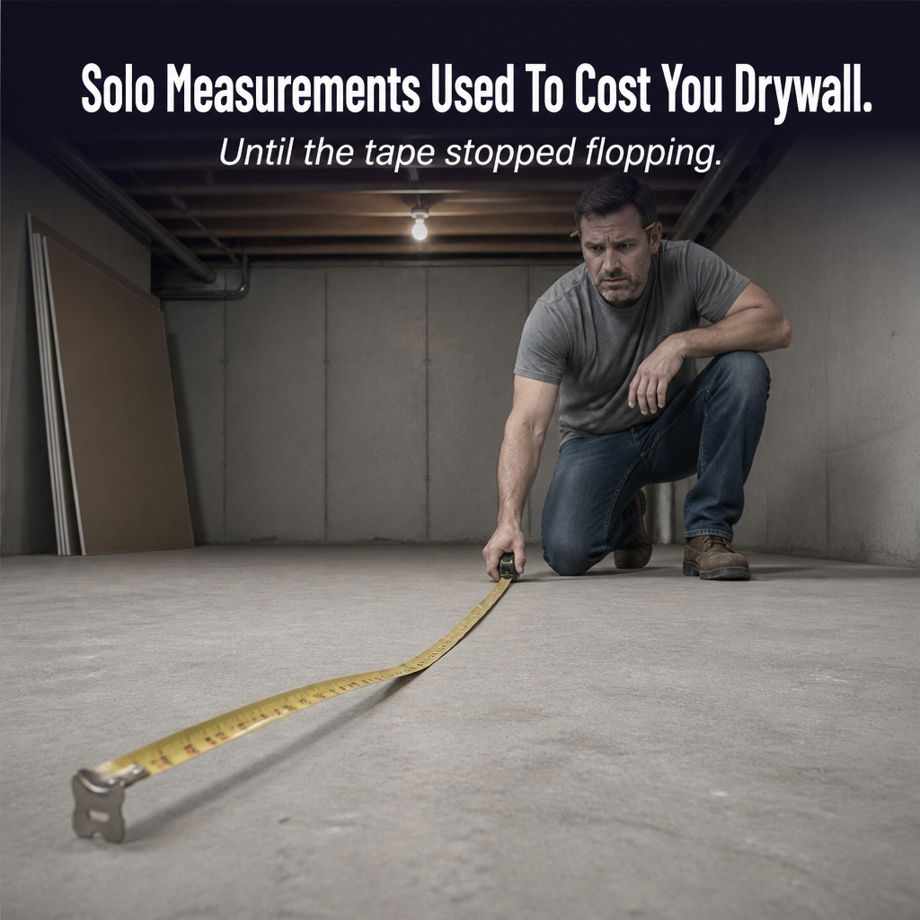 SureMark™ ProTape — Measure Solo, Cut Perfect, Finish Like a Pro Every Time