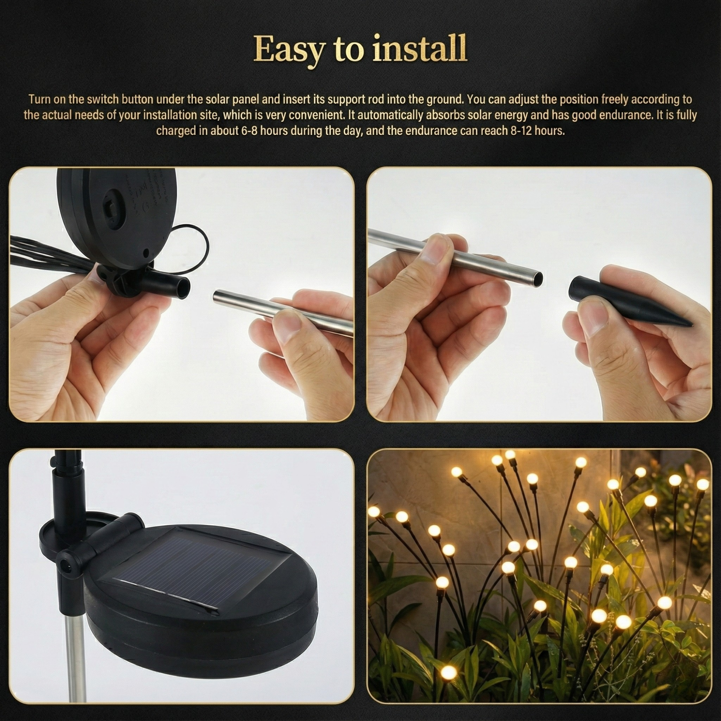 LumaCharm™ — Turn Your Garden into a Magical Sanctuary of Soothing Color and Movement