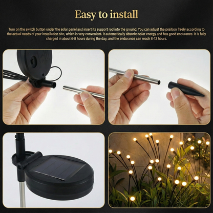 LumaCharm™ — Turn Your Garden into a Magical Sanctuary of Soothing Color and Movement