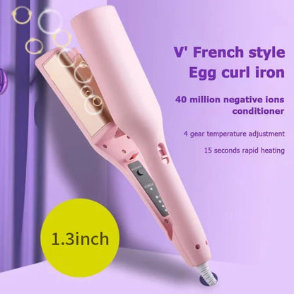 WaveCrest™ Curler — Effortless, Damage-Free Waves That Boost Your Confidence Instantly