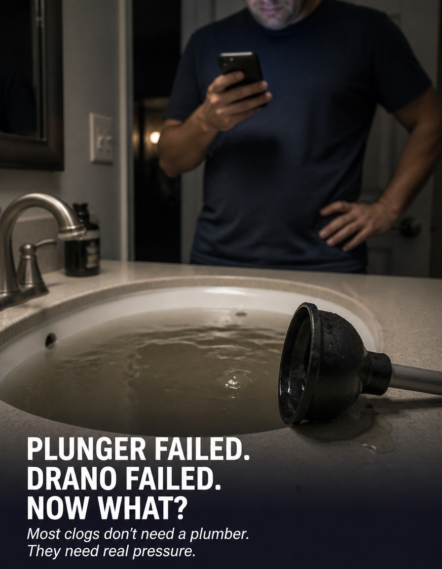 PipePulse™ — Blast Away Clogs Instantly and Take Back Your Home Peace