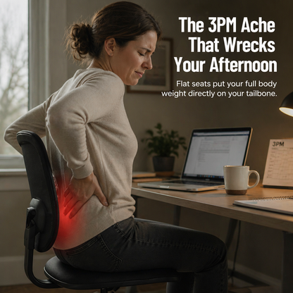 RelievEase™ — Experience Unmatched Tailbone Relief That Keeps You Comfortable All Day