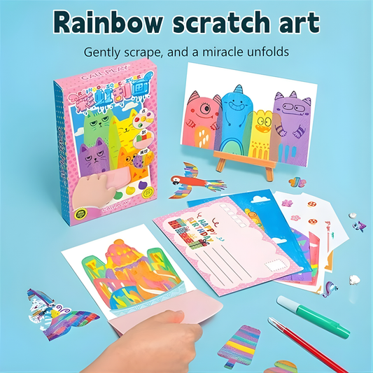 BrightBurst™ — Ignite Your Child’s Confidence with Every Colorful Scratch