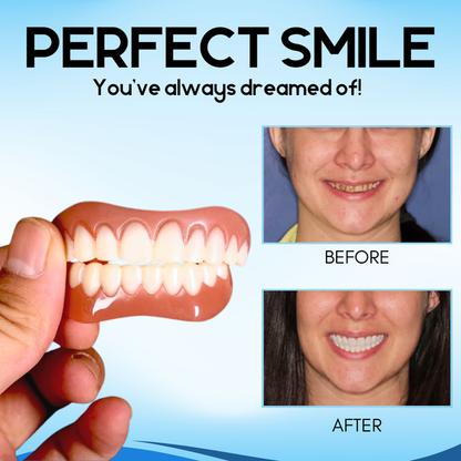 GlideFit™ Silicone Reline — Finally Enjoy Pain-Free Denture Comfort That Moves With You