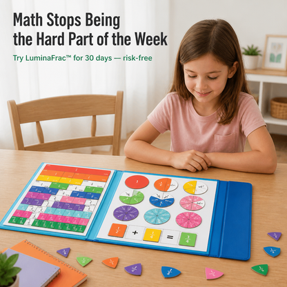LuminaFrac™ — Make Fractions Click Minus the Tears, Worksheets, or Tantrums