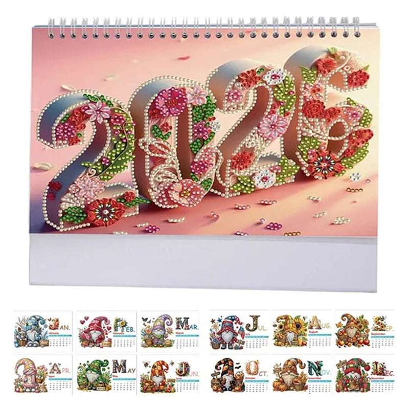 SparkLuxe™ 2026 Desk Calendar — Spark Your Creativity and Calm Your Mind Every Day