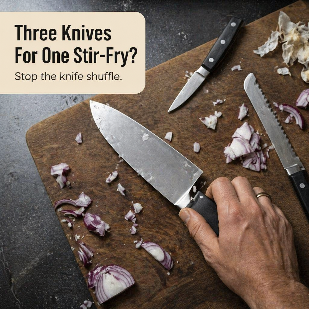 BladeCraft Pro™ — Slice, Chop & Mince Like a Pro Using a Single Blade