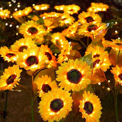 SunLura™ Solar Sunflowers — Transform Your Garden into a Magical, Glow-All-Night Sanctuary