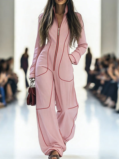 VentiLuxe™ Wide-Leg Denim Jumpsuit — Slip Into Effortless Style and Unstoppable Confidence Every Day