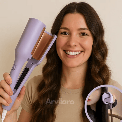 VelvetWave™ — Unlock Effortless, Head-Turning Waves That Nourish and Shine All Day