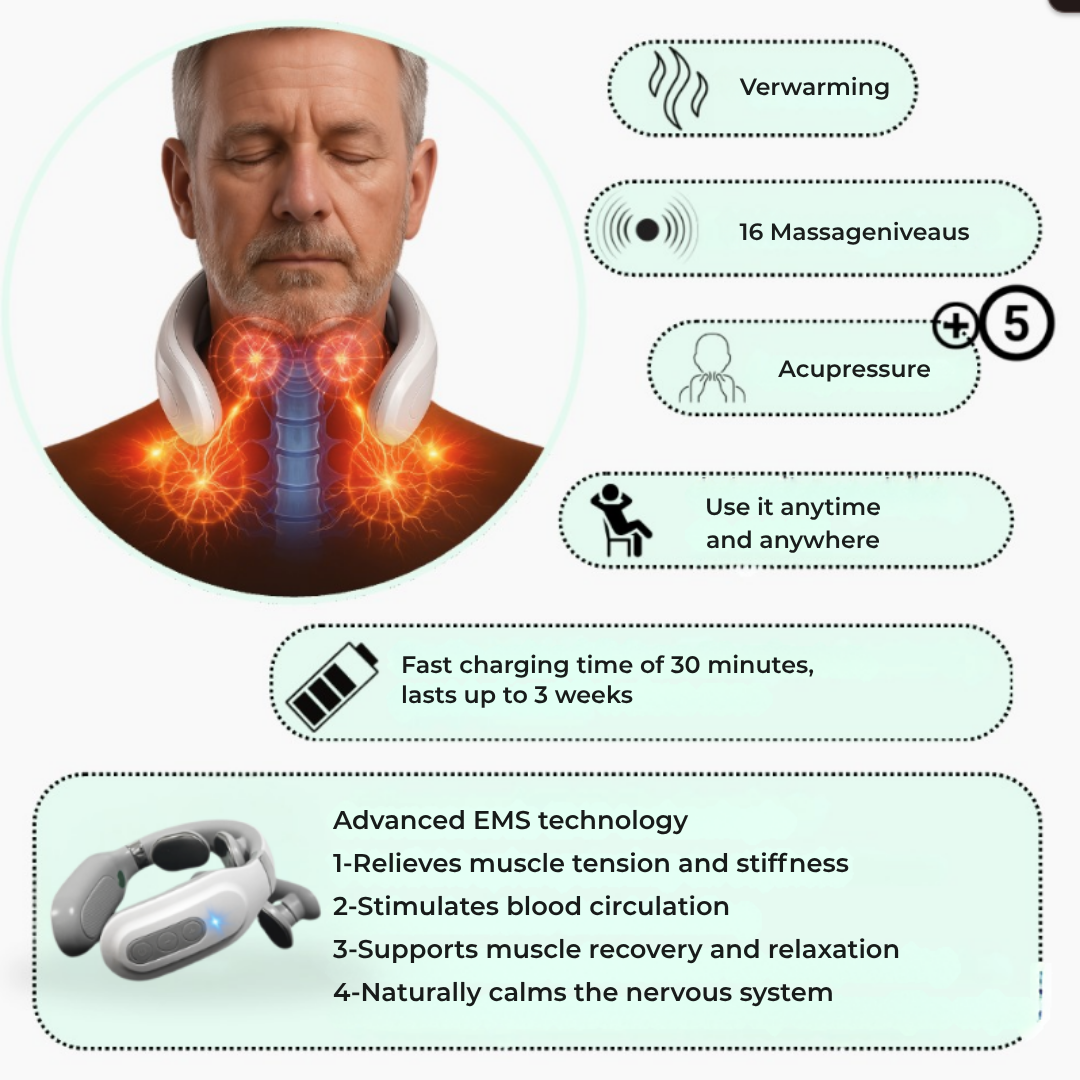 SensaEase™ Neck Massager — Melt Away Pain and Move Freely Again in Minutes
