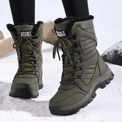 Women's Snow Boots Waterproof & Insulated High-Top