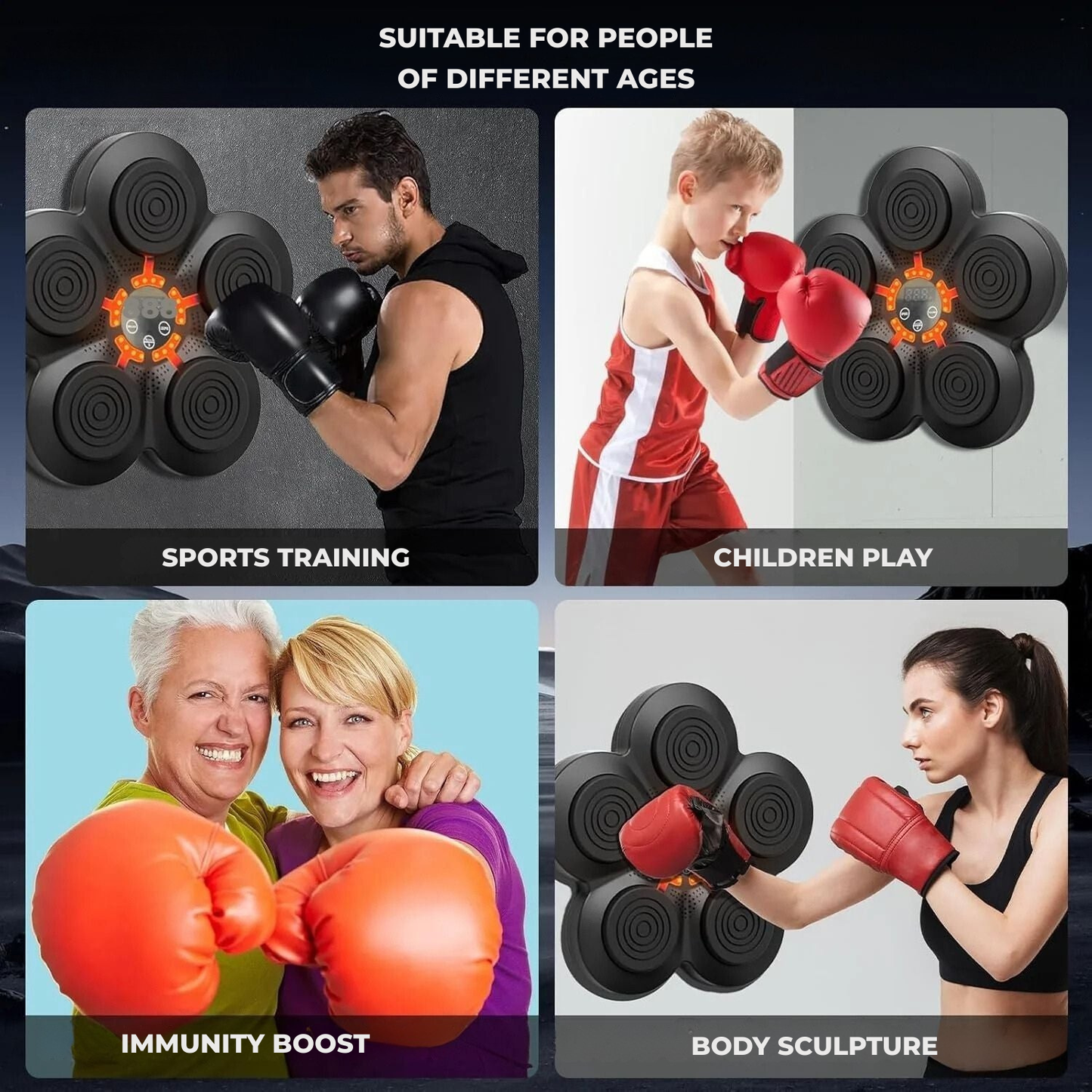 BoxPro™ — Ignite Explosive Family Fitness and Burn Fat with Every Punch