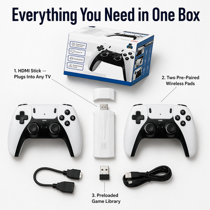 NovaArcade™ — Plug In, Connect, and Conquer Thousands of Retro Classics