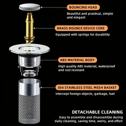 FlowGuard™ — Effortless Sink Protection That Saves Your Valuables and Ends Clogs Forever