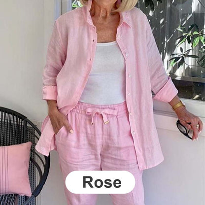 Zephora™ Cotton-Linen Set — Unlock Effortless Comfort That Keeps You Cool and Stylish All Day