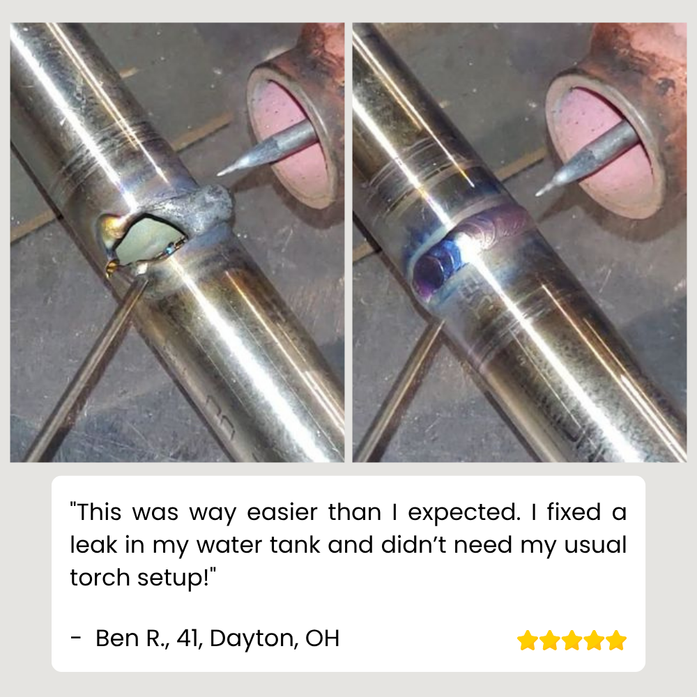 ThermoBondMax™ — Effortless, Low-Heat Welds That Last and Impress