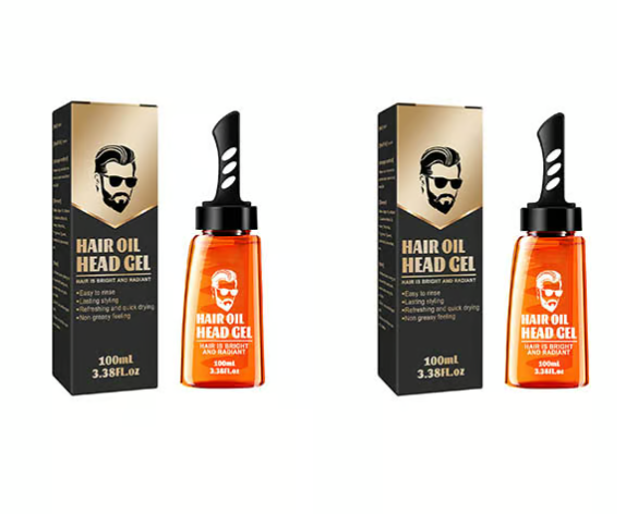 StratoHold™ Precision Styling Gel Comb — Master Every Strand with Flake-Free, Nourishing Hold That Lasts All Day