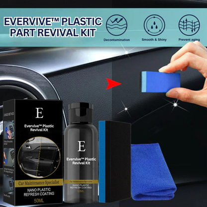 RadiantEdge™ Plastic Revival Kit — Instantly Bring Dull Plastics Back to Deep, Lasting Shine