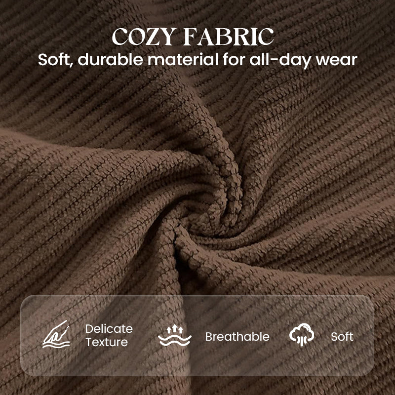 VeloEase™ — Soft Corduroy You Wear That Hangs Smooth and Feels Like Sweatpants