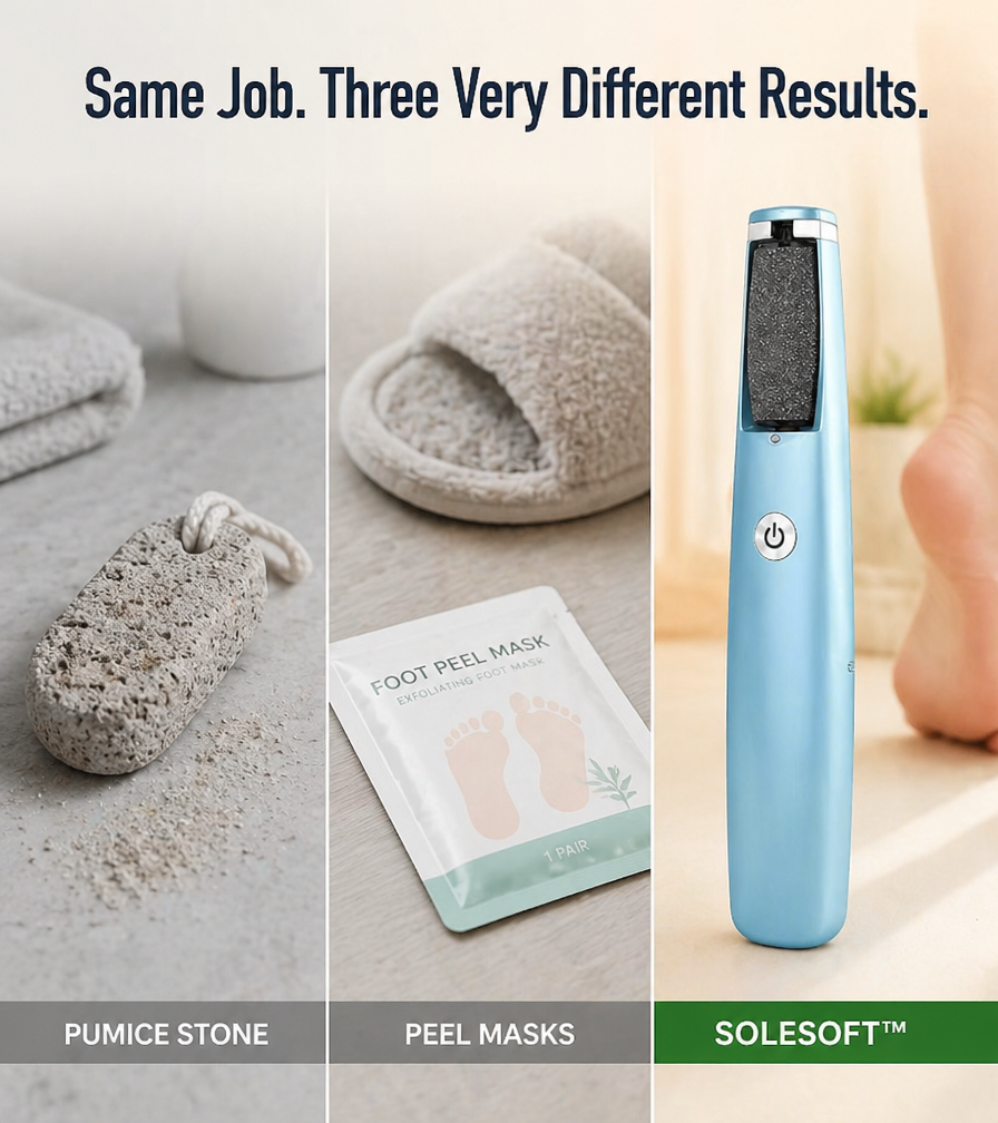 RadiantStep™ — Unlock Silky, Sandal-Ready Feet in Just Minutes Without Pain or Fuss