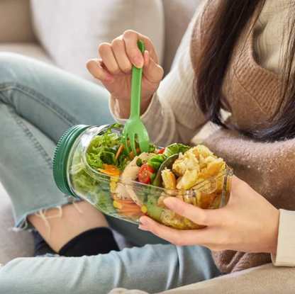 SnapFresh™ Meal Pod — Keep Every Bite Fresh, Crisp, and Mess-Free All Day Long