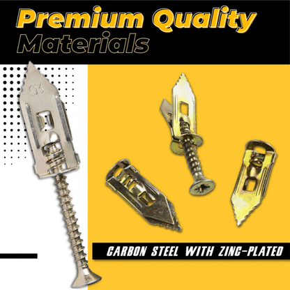 IronGrip™ Anchors — Hang Heavy with Rock-Solid Strength and Zero Wall Damage