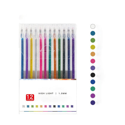 HaloHue™ Gel Pens — Unleash Vivid, Smudge-Proof Color That Brings Every Idea to Life