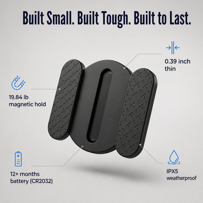 RavenTag™ — Invisible, Unbreakable Tracking That Brings Your Ride Home Safely