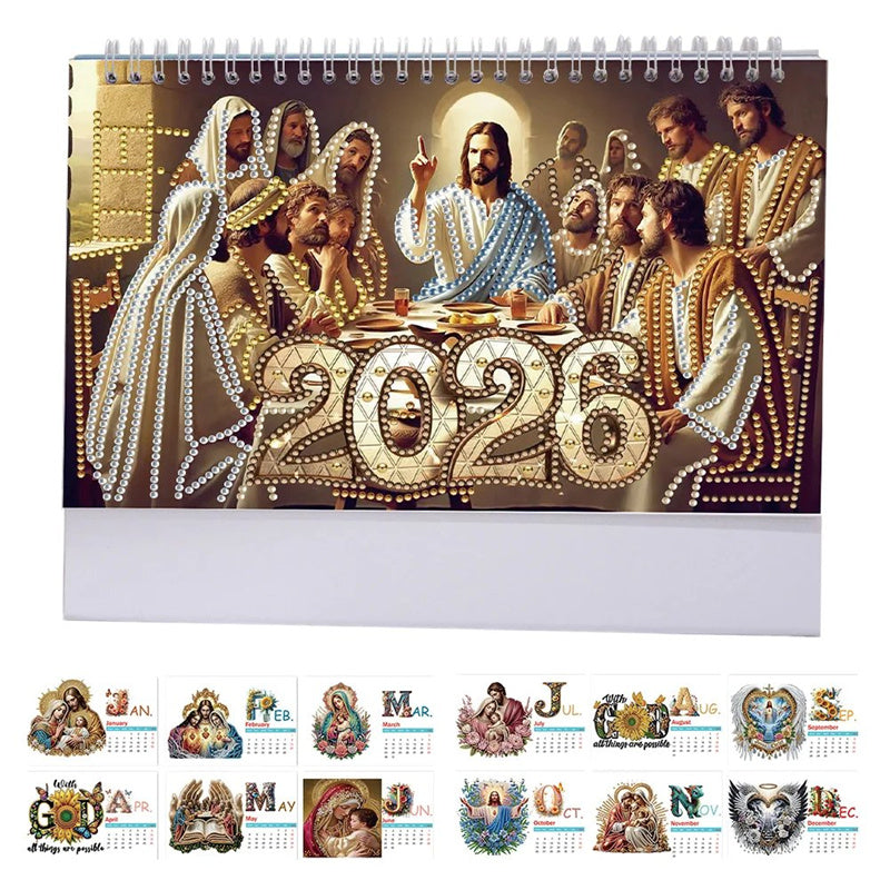 SparkLuxe™ 2026 Desk Calendar — Spark Your Creativity and Calm Your Mind Every Day