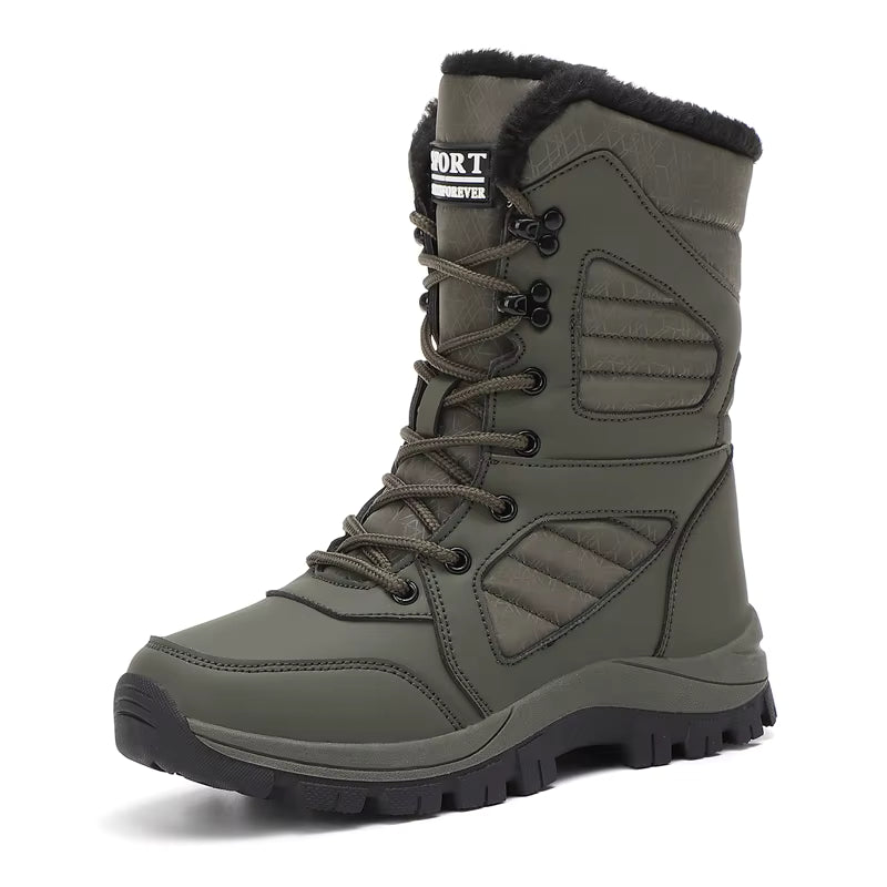 Women's Snow Boots Waterproof & Insulated High-Top