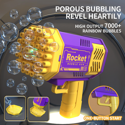 BubblaRush™ — Ignite Instant Smiles with a Flood of Effortless Bubble Magic