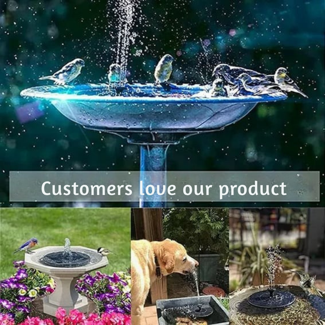 SolarSerene™ Fountain — Transform Your Garden into a Peaceful, Sunlit Sanctuary