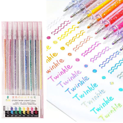 HaloHue™ Gel Pens — Unleash Vivid, Smudge-Proof Color That Brings Every Idea to Life