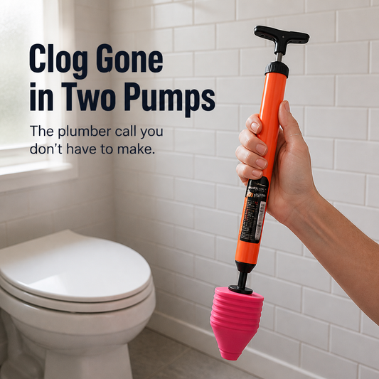 PowerPulse™ — Clear Tough Clogs Instantly Without Chemicals or Mess