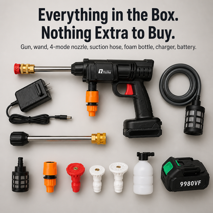 TurboJet™ — Unleash Cordless Cleaning Power Anywhere, Anytime
