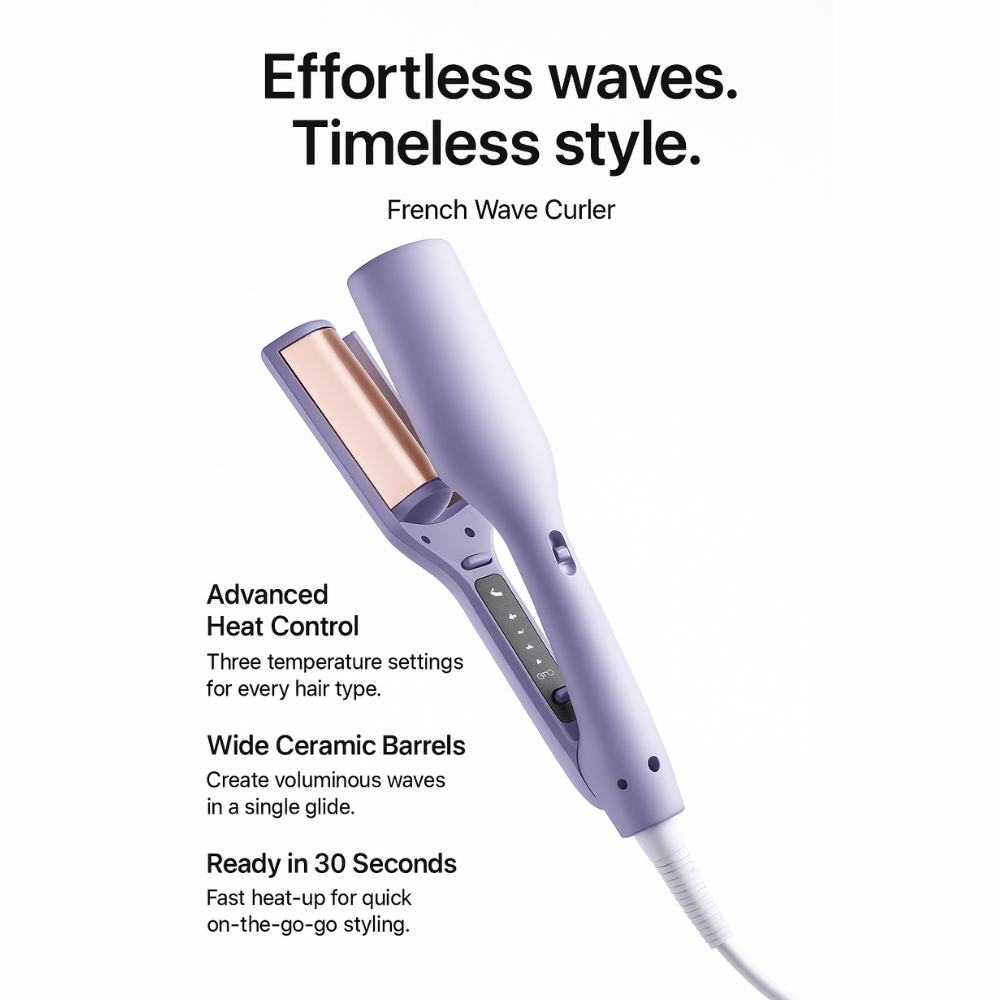 VelvetWave™ — Unlock Effortless, Head-Turning Waves That Nourish and Shine All Day