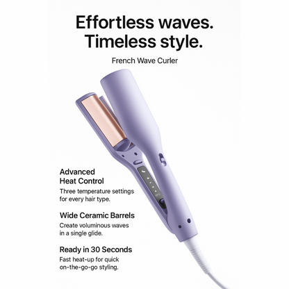 VelvetWave™ — Unlock Effortless, Head-Turning Waves That Nourish and Shine All Day