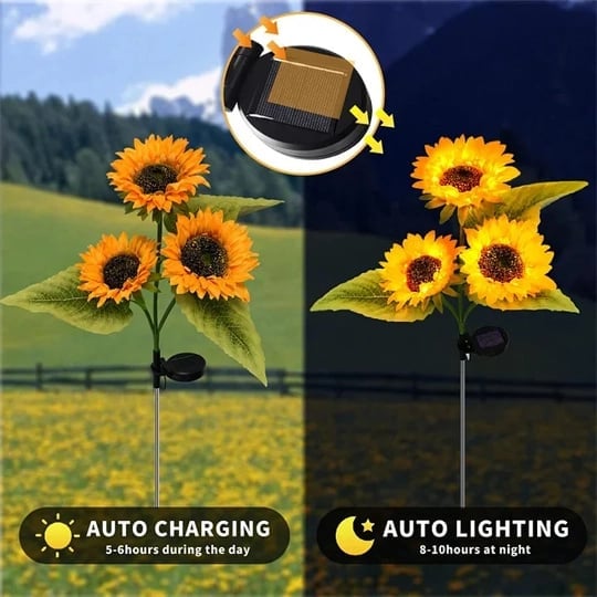 LumaSun Bloom™ — Transform Your Garden into a Cozy, Glowing Sanctuary Every Night