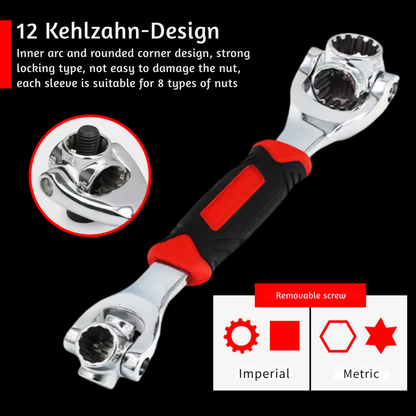 SteelSwift™ 48-IN-1 Multi-Wrench — Master Every Bolt with Effortless Speed and Power
