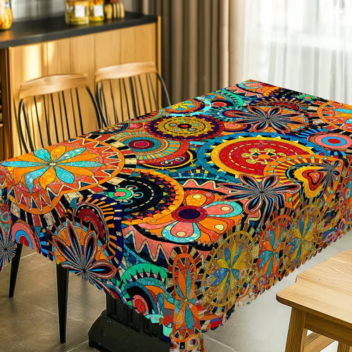 LuxeGuard™ Tablecloth — Stunning Color, Total Spill Defense, and Unshakable Table Confidence