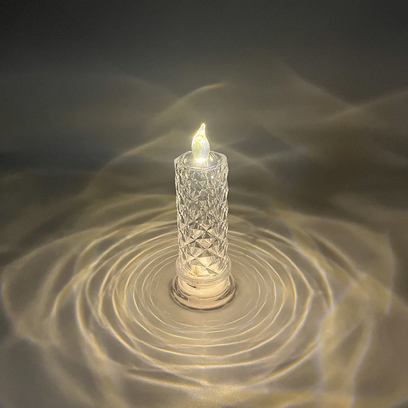LumaLuxe™ Prism Candle — Ignite Timeless Romance with Effortless, Flame-Free Glow
