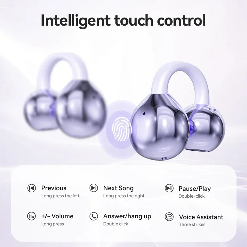 SonicClip™ — Feel Every Beat with Featherlight Comfort and Crystal-Clear Sound