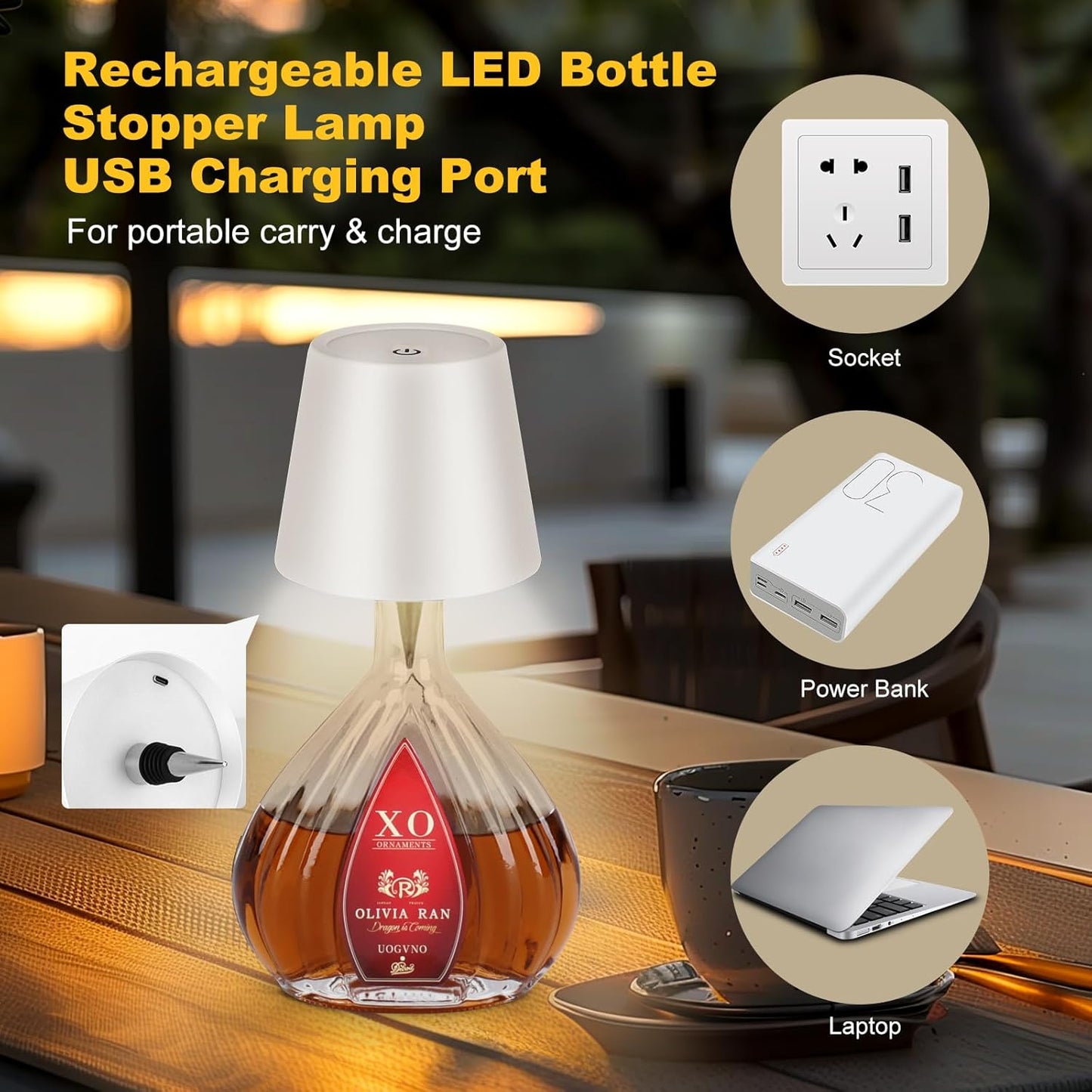 LuxeLume™ — Ignite Your Style with Effortless, Anywhere Ambiance