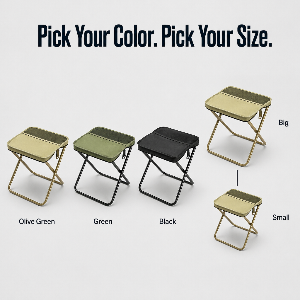 TrailEase™ — Wear Your Comfort, Sit Anywhere, and Free Your Hands Instantly