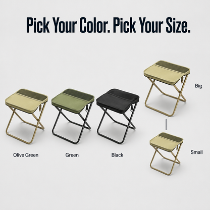 TrailEase™ — Wear Your Comfort, Sit Anywhere, and Free Your Hands Instantly