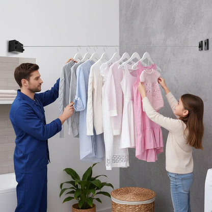 FlexiLine™ — Unlock Instant Space Freedom and Banish Laundry Clutter Forever