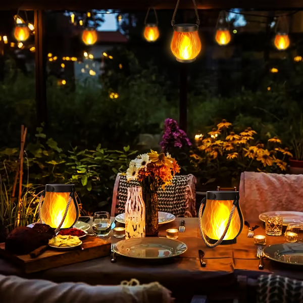 EmberAura™ Solar Lantern — Capture Endless Cozy Nights with Magical, Safe Firelight